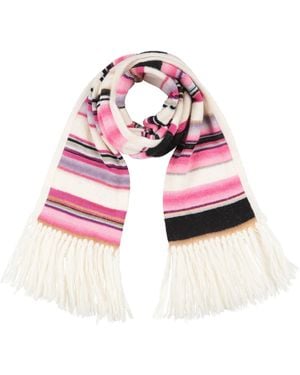 Missoni Ivory Scarf Viscose, Mohair Wool, Alpaca Wool, Polyamide - Pink