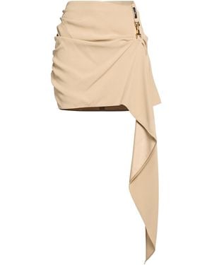Elisabetta Franchi Mini Skirt - White