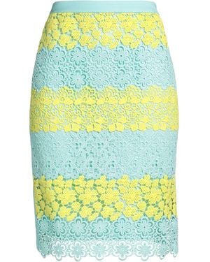 Moschino Midi Skirt Polyester, Silk - Yellow