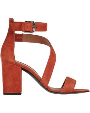 Via Roma 15 Sandals Leather - Red