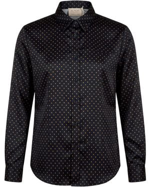 Kaos Shirt Polyester - Blue
