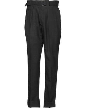 Officine Generale Trousers Virgin Wool - Black