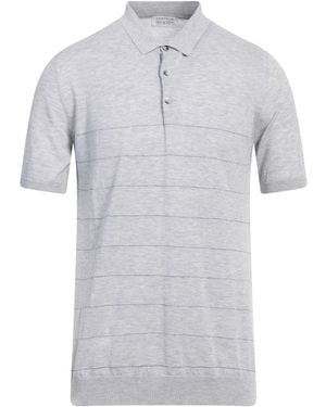 Heritage Polo Shirt Cotton, Linen - Grey