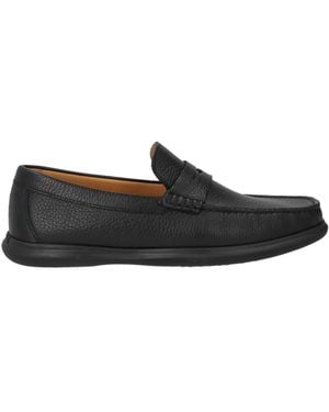 Testoni Loafers Leather - Black