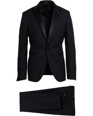 Tagliatore Suit Super 110S Wool - Black