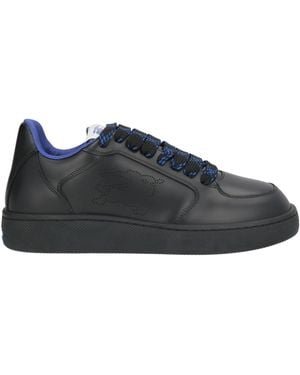 Burberry Sneakers Leather - Blue