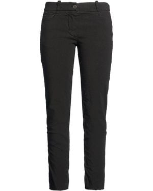 Masnada Trousers Linen, Viscose, Elastane - Black