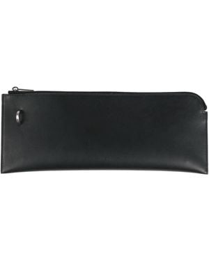 Rick Owens Pouch Cow Leather - Black