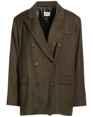 Berna Dark Blazer Polyester, Viscose, Elastane - Green