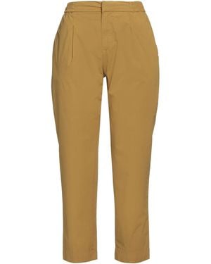Alpha Studio Pants Cotton, Elastane - Natural
