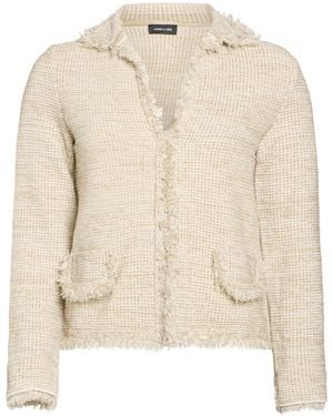 Anneclaire Jacket Polyamide, Viscose, Cotton - Natural