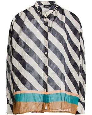 Dixie Shirt Cotton, Silk - Gray