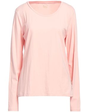 EA7 Light T-Shirt Cotton, Elastane - Pink