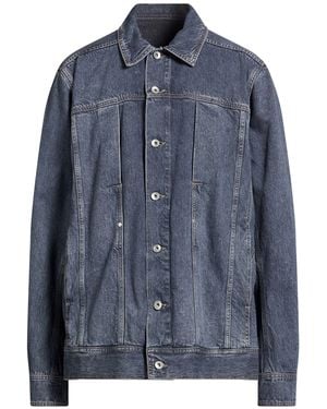 Rick Owens Denim Outerwear Cotton - Blue