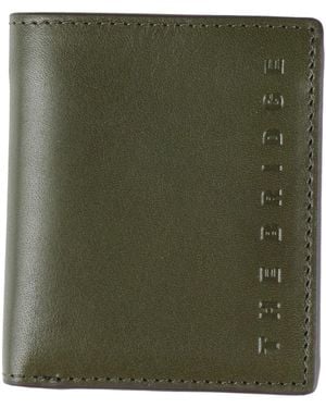 The Bridge Wallet Leather - Green