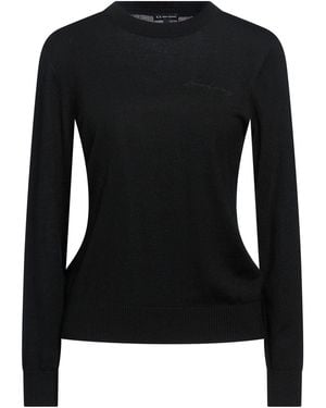 ARMANI EXCHANGE Jumper Acrylic, Virgin Wool, Polyamide, Elastane - Black