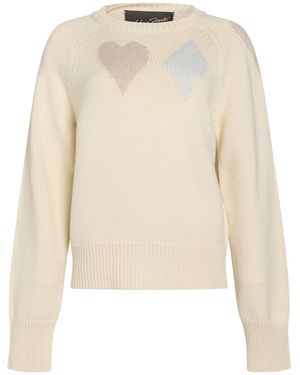 Antonia Zander Cream Jumper Cashmere - Natural