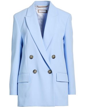 Peserico Easy Sky Blazer Polyester - Blue