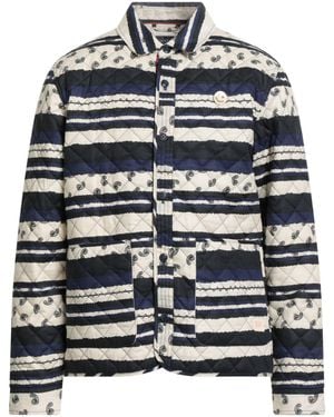 Scotch & Soda Doudoune Plumes Ou Synthétique - Bleu
