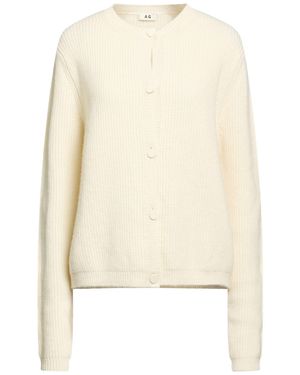 ANNAGRETA Ivory Cardigan Cashmere - Natural