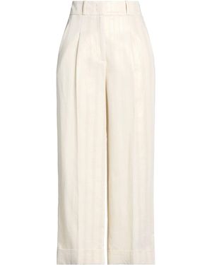 Peserico Easy Trousers Cotton, Linen - Natural