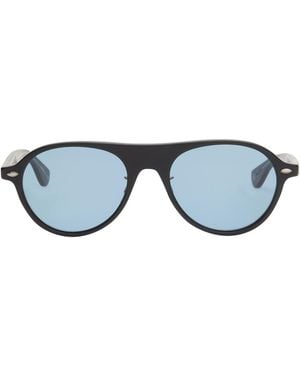 Garrett Leight Sonnenbrille - Blau