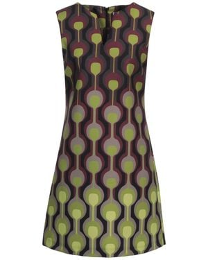 Maliparmi Mini Dress Polyester, Elastane - Green