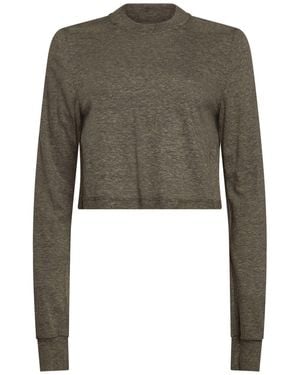 Rick Owens T-Shirt Cotton - Green