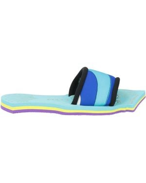 PUCCI Sandals Textile Fibres - Blue