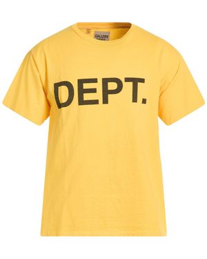 GALLERY DEPT. T-Shirt Cotton - Yellow
