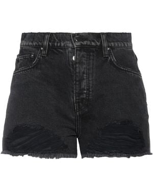 Amiri Denim Shorts - Black