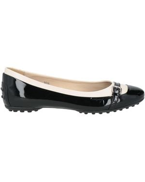 Tod's Ballet Flats Leather - Black