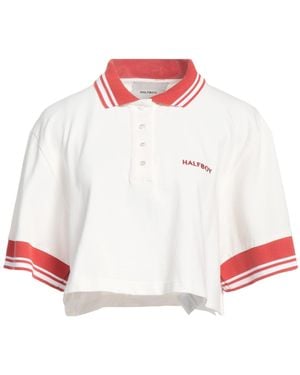 Halfboy Polo Shirt Cotton, Polyester - White