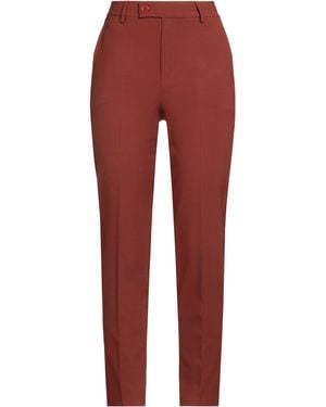 Hanita Pants Polyester, Wool, Elastane - Red