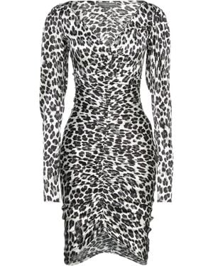 Caroline Constas Midi-Kleid - Schwarz