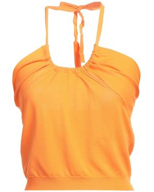 Kaos Top Viscose, Polyamide - Orange