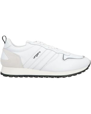 Emanuel Ungaro Trainers Calfskin - White