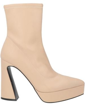 Jeannot Ankle Boots Leather - Natural