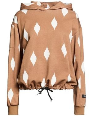Shoe Camel Sweatshirt Cotton - Natural