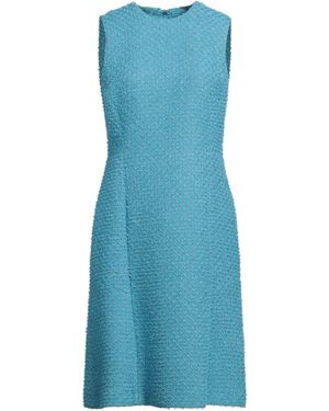 Sly010 Azure Midi Dress Cotton, Viscose, Polyamide, Linen - Blue