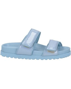 Gia Borghini Sky Sandals Textile Fibres - Blue