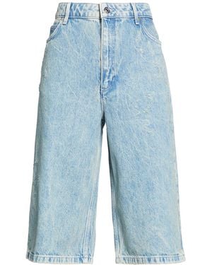 Sandro Denim Shorts Cotton - Blue