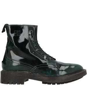 Moma Dark Ankle Boots Leather - Black