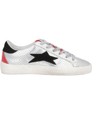 Ishikawa Sneakers Leather, Textile Fibers - White