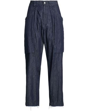 Yohji Yamamoto Jeans Cotton - Blue
