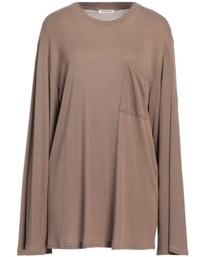 By Malene Birger T-Shirt Lyocell - Brown