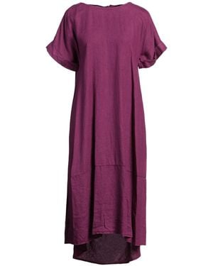 Rossopuro Vestito Midi - Viola