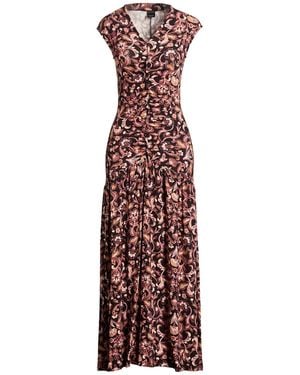 Pinko Maxi Dress Viscose, Elastane - Purple