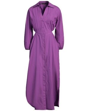 Twinset Maxi Dress - Purple