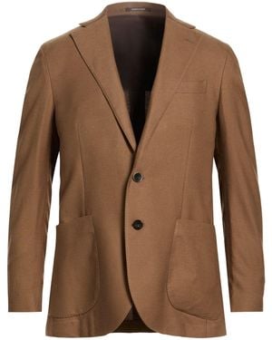 SARTITUDE NAPOLI Blazer Cotton - Brown